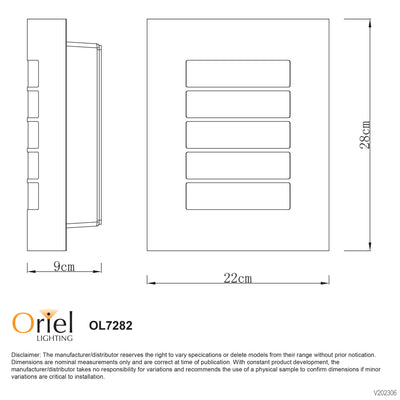 Oriel CHEETA STAINLESS STEEL