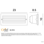 Oriel BRICK LIGHT 316 Stainless Steel