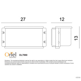 Oriel DECK PLAIN
