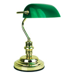 Bankers Touch Table Lamp - Brass
