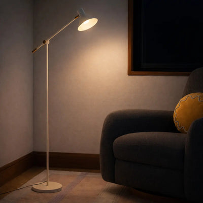 Olav Floor Lamp in Beige, Black, Green, orange — lifestyle