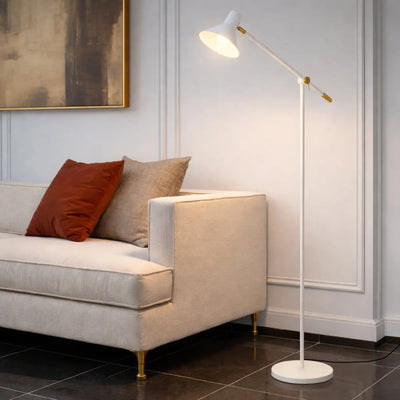 Olav Floor Lamp in Beige, Black, Green, orange — lifestyle