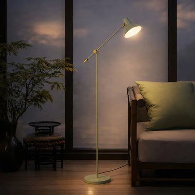 Olav Floor Lamp in Beige, Black, Green, orange — lifestyle