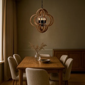 OMAR 4 LIGHT PENDANT — lifestyle