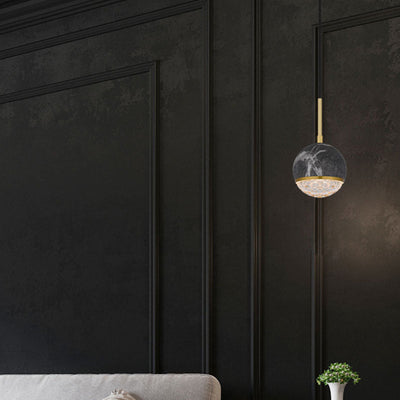 Oneta Pendant Light 1Lt Black or White