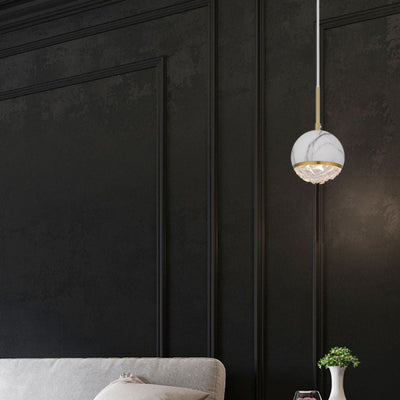 Oneta Pendant Light 1Lt Black or White