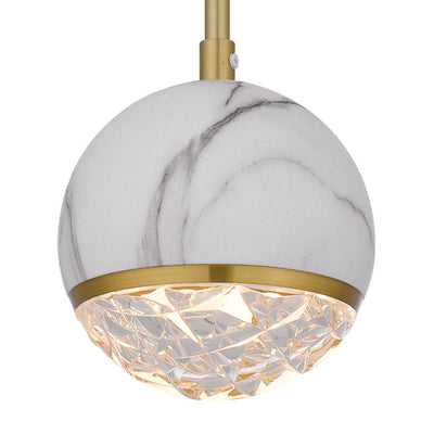 Oneta Pendant Light 5Lt in Black or White