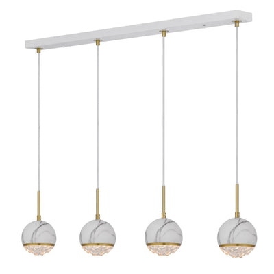 Oneta Pendant Light 4Lt Black or White