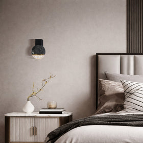 Oneta Indoor Wall Light 1Lt Black or White — lifestyle