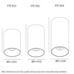 Oren 18W LED Surface Mounted Downlight Dimmable