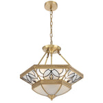 orista CTC Pendant Light 6Lt in Brass