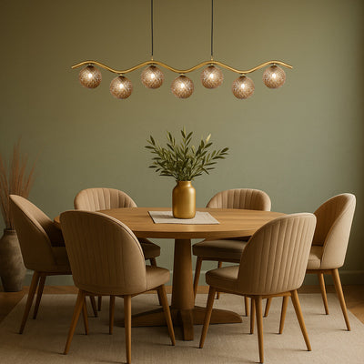 Orton 7 Pendant Light — lifestyle