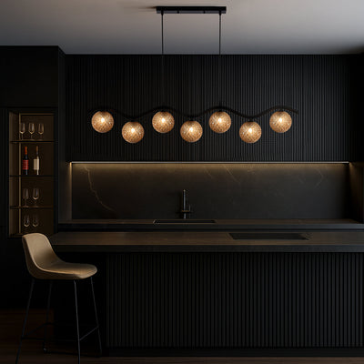 Orton 7 Pendant Light — lifestyle