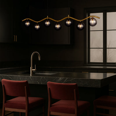 Orton 7 Pendant Light — lifestyle