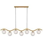 Orton 7 Pendant Light — Clear Prism
