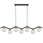 Orton 7 Pendant Light — Clear Prism
