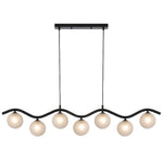 Orton 7 Pendant Light — Frost Tear