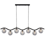 Orton 7 Pendant Light — Smoke