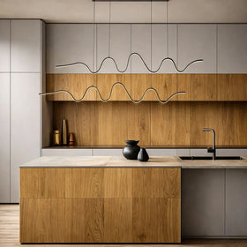 Oselia Linear Pendant Light — lifestyle