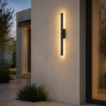 Ostel Single Exterior LED Wall Light — lifestyle