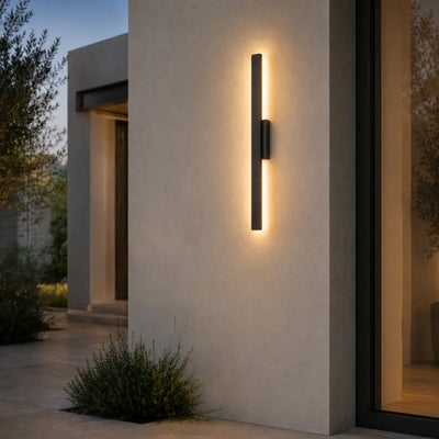 Ostel Single Exterior LED Wall Light — lifestyle