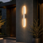 Ostel Single Exterior LED Wall Light — lifestyle