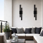Ostel Twin Exterior LED Wall Light — lifestyle