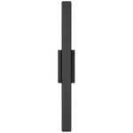 Ostel Single Exterior LED Wall Light — Black