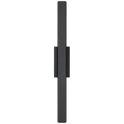 Ostel Single Exterior LED Wall Light — Black