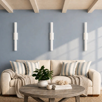Ostel Single Exterior LED Wall Light — lifestyle