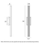 Ostel Single Exterior LED Wall Light