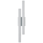 Ostel Twin Exterior LED Wall Light — White