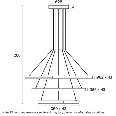 Ostrom 3 Tier LED