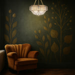 Overton CTC Pendant Light 6Lt in Brass — lifestyle