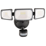 Onyx Triple Head LED Security Flood Light with PIR Sensor
