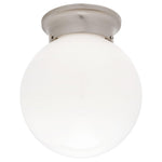 Opal 20cm DIY Batten Fix Ball Shade