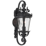 Pedral 18Cm Exterior Wall Light Small — Black