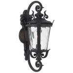 Pedral 23Cm Exterior Wall Light Large — Black