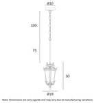 Pedral 18Cm Pendant Light