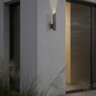 Penros Single Exterior Wall Light — lifestyle