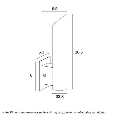 Penros Single Exterior Wall Light
