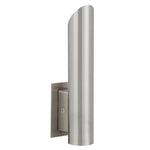 Penros Single Exterior Wall Light — Stainless Steel