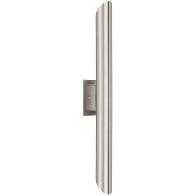 Penros Twin Exterior Wall Light — Stainless Steel