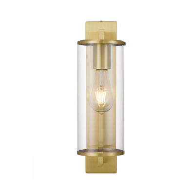 Perova Cylinder Outdoor Wall Light (H400mm)