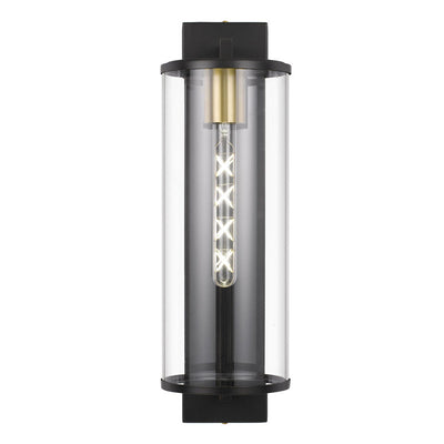 Perova Cylinder Outdoor Wall Light (H500mm)