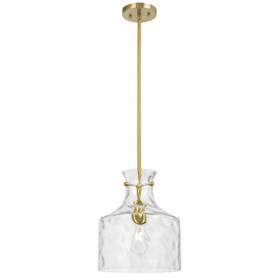 Perron 1 Pendant Light — Antique Gold