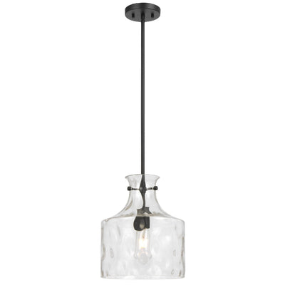 Perron 1 Pendant Light — Black