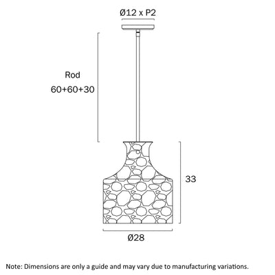 Perron 1 Pendant Light