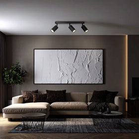 Picard 3 Light Ceiling Spotlight — lifestyle