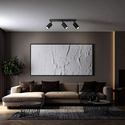 Picard 3 Light Ceiling Spotlight — lifestyle
